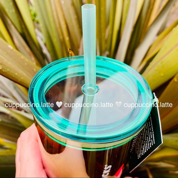 🌈LAST ONE🌈Starbucks Iridescent Oil Slick 50th Anniversary Glass Cold Cup - Picture 6 of 10